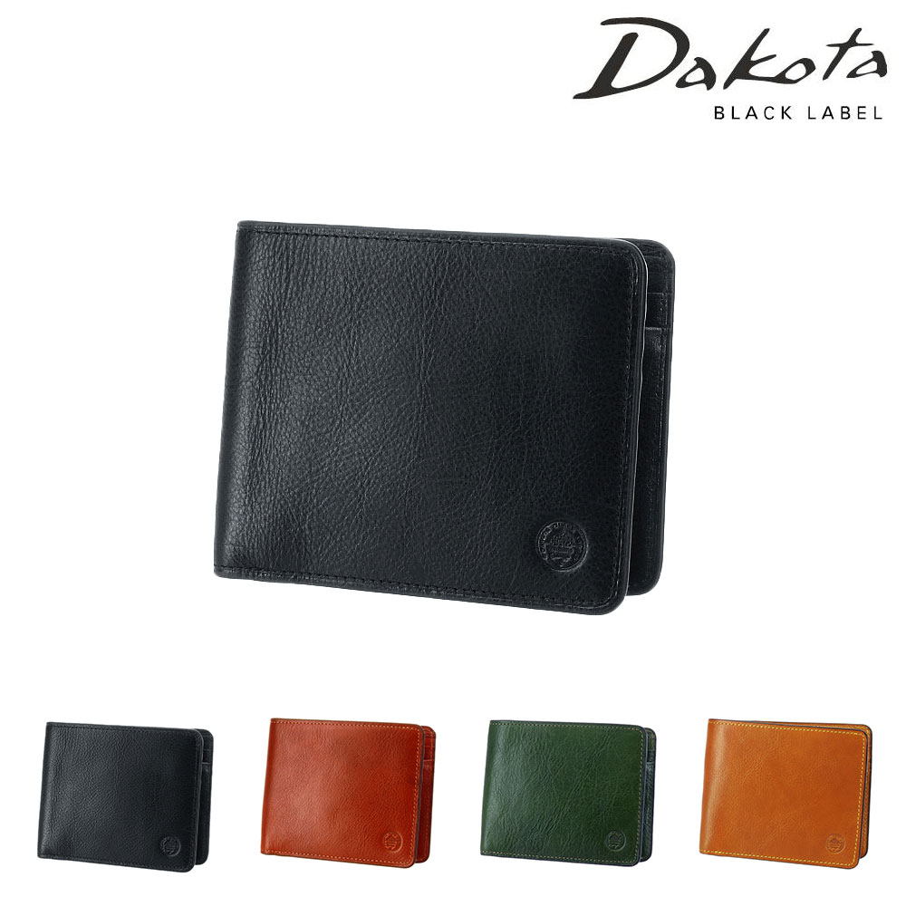 ダコタブラックレーベル Dakota black label エティカ 二つ折り財布 620320(620310) 1.ブラック 10x10 メンズ