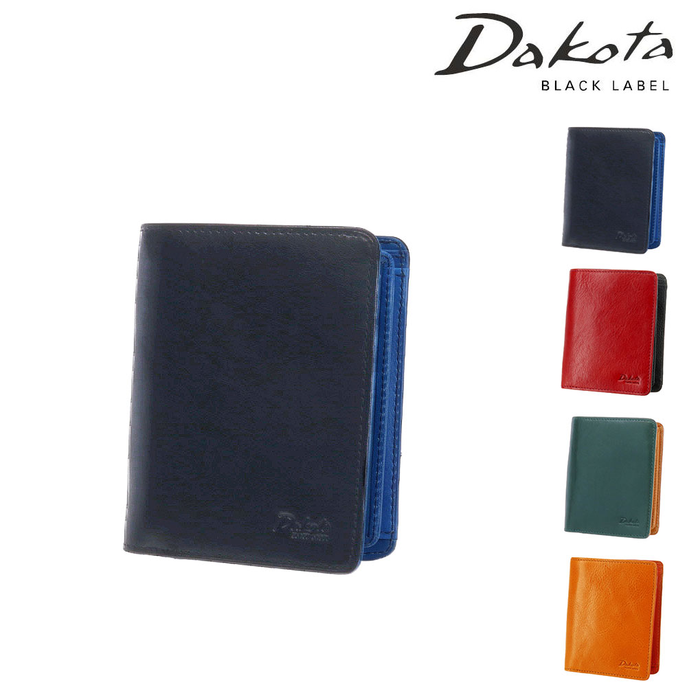 ダコタブラックレーベル Dakota black label キャーロ 二つ折り財布 620822(620812) 1.ブラック 10x10 メンズ