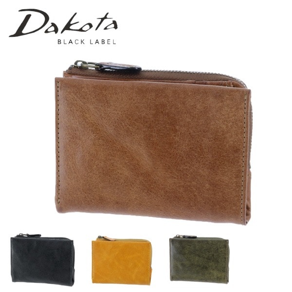 ダコタブラックレーベル Dakota black label ガウディ 二つ折り財布 626811(626801) 1.ブラック 10x10 メンズ