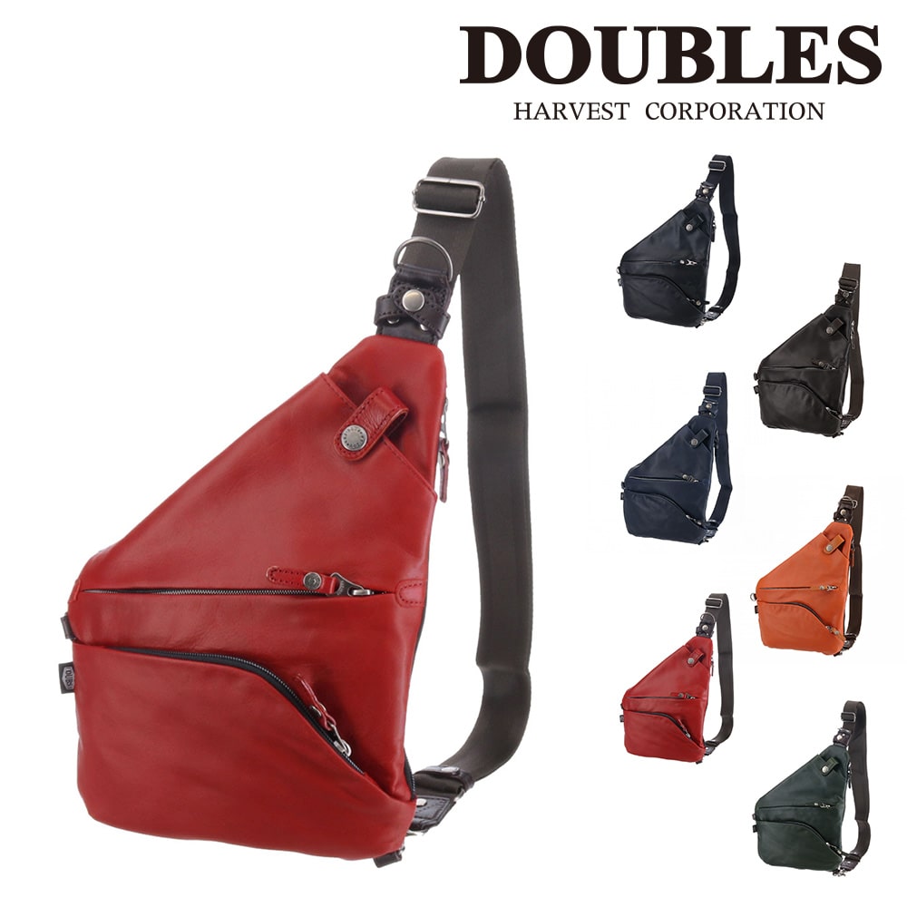 ダブルス DOUBLES ボディバッグ ワンショルダーバッグ jmo7450 5.レッド 30xred メンズ