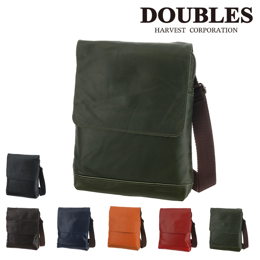 ダブルス DOUBLES ショルダーバッグ M jvk1603 6.グリーン 50xg メンズ