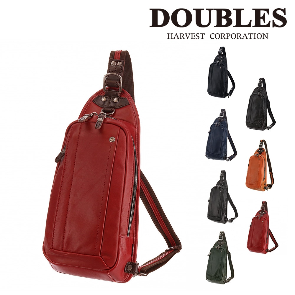 ダブルス DOUBLES ボディバッグ ワンショルダーバッグ vjr7240 6.レッド 30xred メンズ