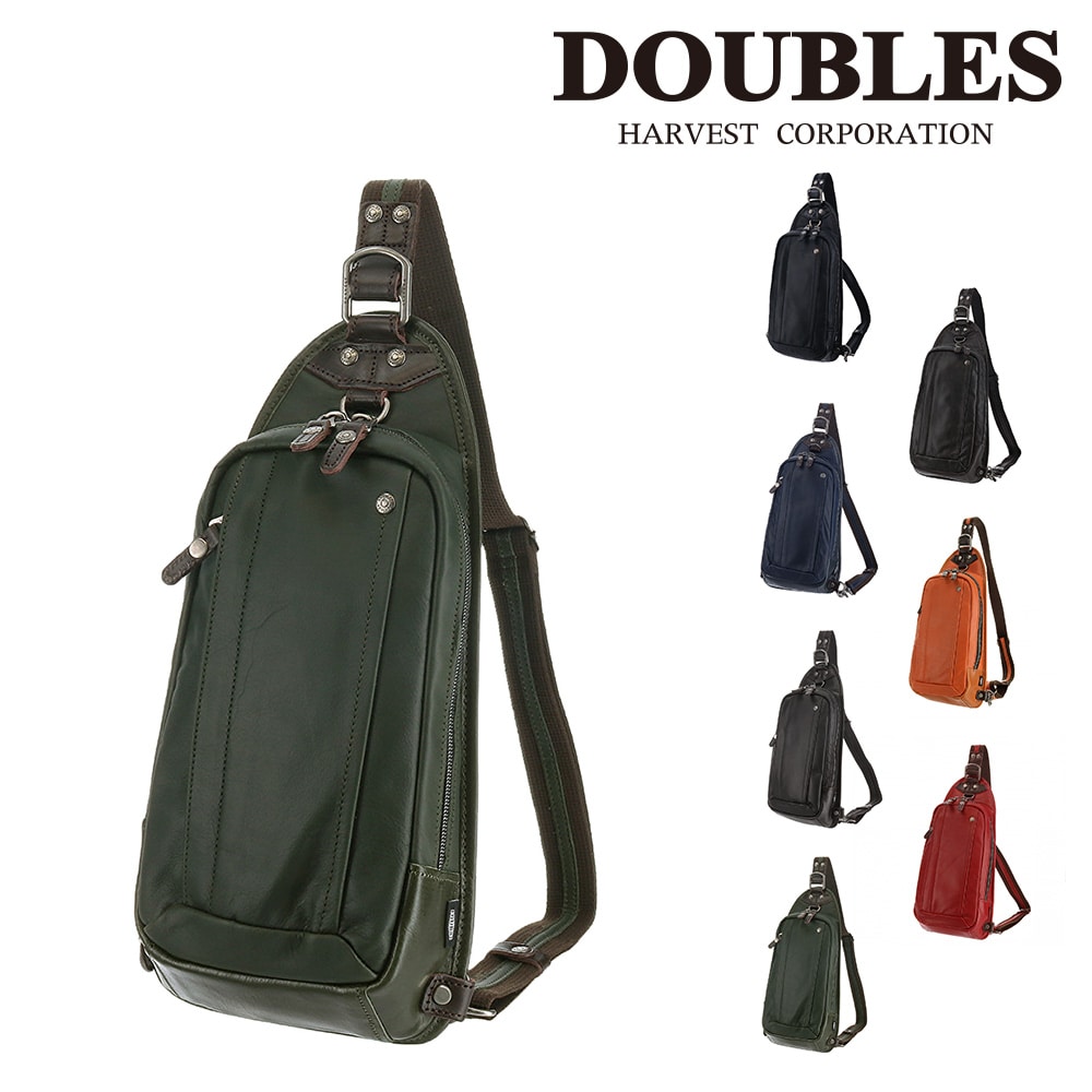 ダブルス DOUBLES ボディバッグ ワンショルダーバッグ vjr7240 7.グリーン 50xg メンズ
