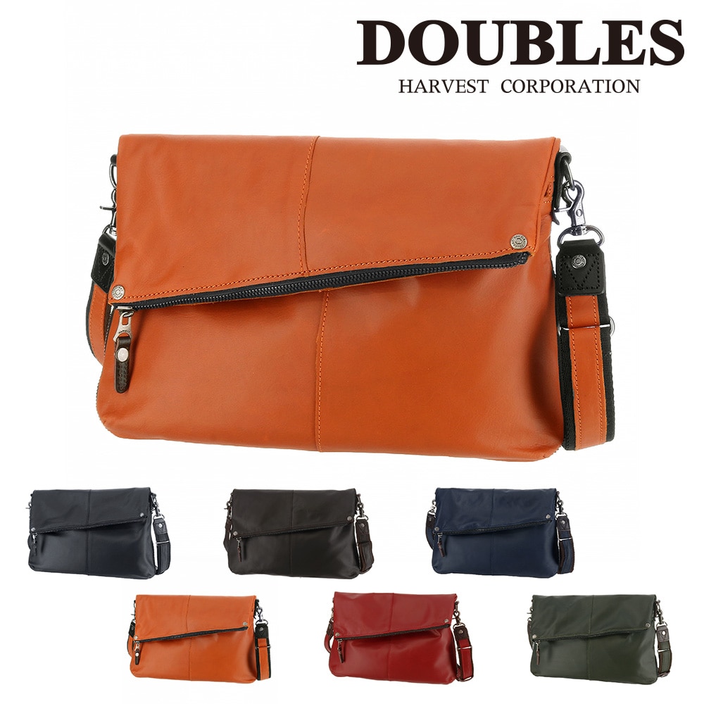 ダブルス DOUBLES ショルダーバッグ vlr1656 4.キャメル 45xca メンズ