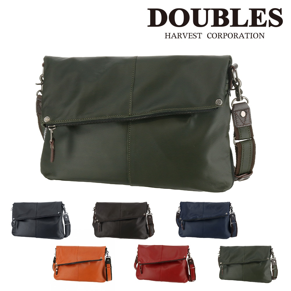 ダブルス DOUBLES ショルダーバッグ vlr1656 6.グリーン 50xg メンズ