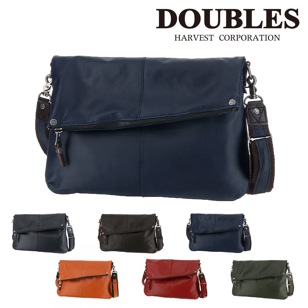ダブルス DOUBLES ショルダーバッグ vlr1656 3.ネイビー 60xnvy メンズ