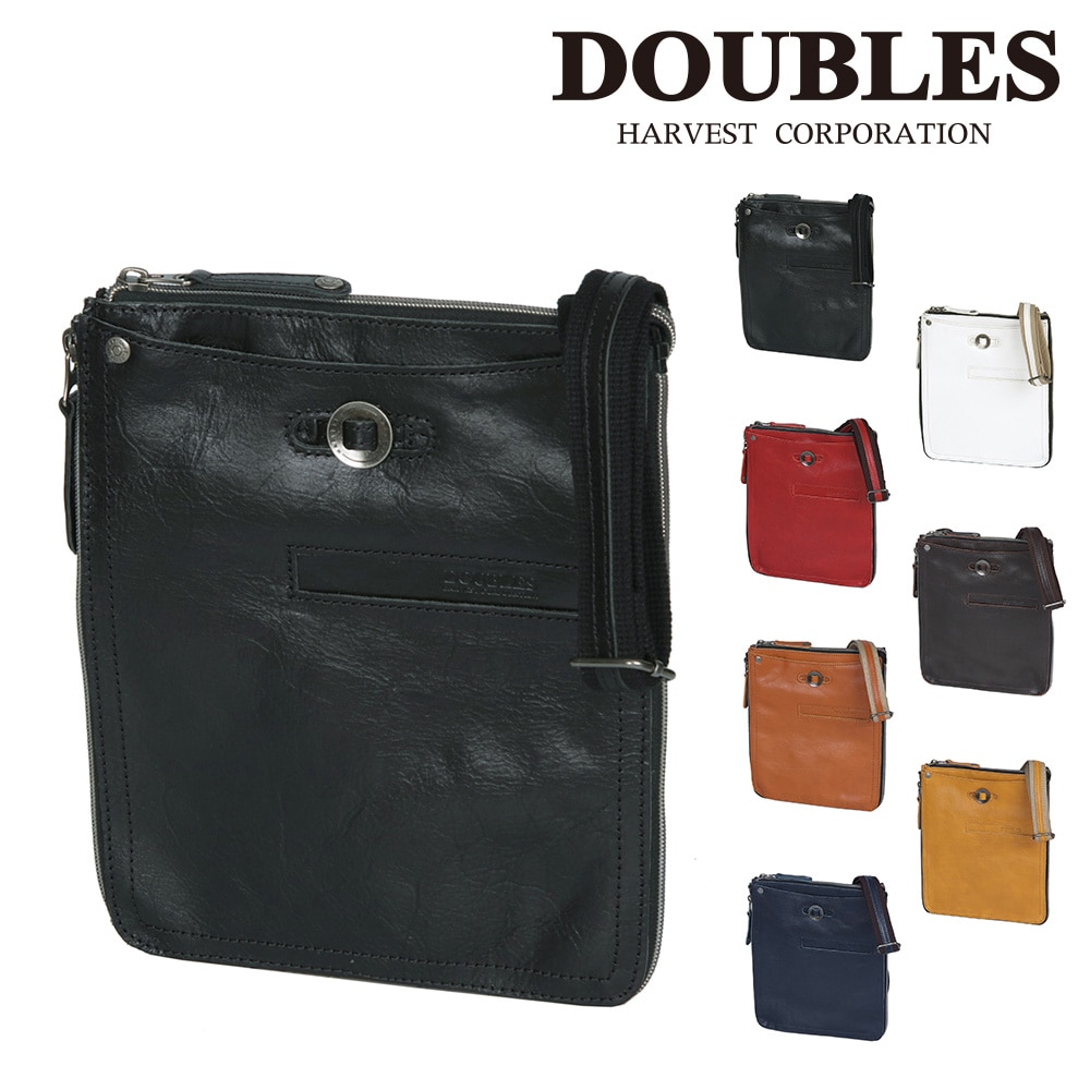 ダブルス DOUBLES ミニショルダーバッグ YHB YHB169110xblk 1.ブラック メンズ