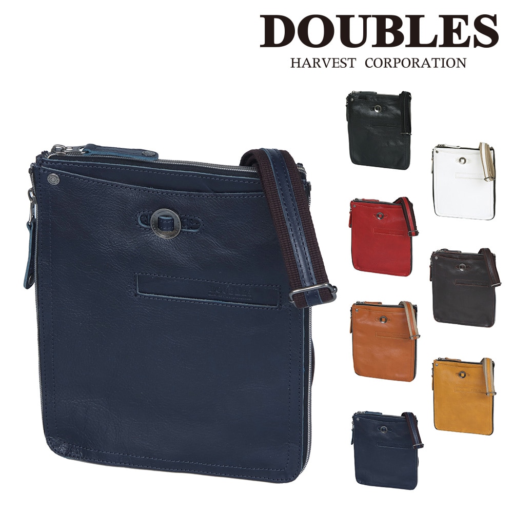 ダブルス DOUBLES ミニショルダーバッグ YHB YHB169160xnvy 7.ネイビー メンズ