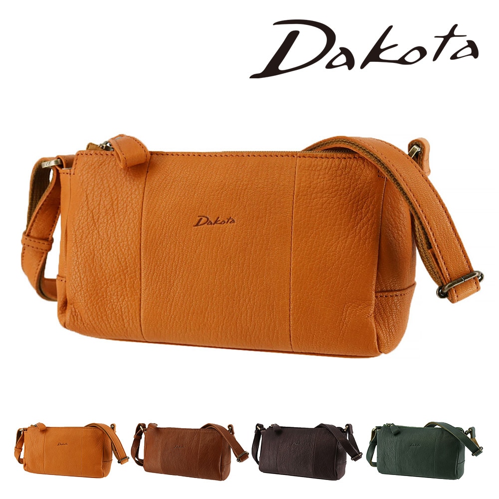 ダコタ バッグ ショルダーバッグ 斜め掛け Dakota ヤロップ A6サイズ 1034434 レディース やぎ革 レザー 日本製 誕生日プレゼント ギフト 【正規代理店】 3.キャメル -45