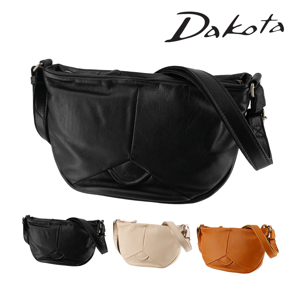 ダコタ バッグ ショルダーバッグ 斜め掛け ラウンド型 本革 Dakota ボンドゥー B6サイズ 1034912 レディース ポイント10倍 送料無料 誕生日プレゼント ギフト ラッピング無料 正規代理店 1.ブラック -10