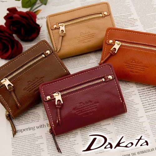 ダコタ Dakota モデルノ 二つ折り財布 30441(35081) 1.ワイン 33x33 レディース