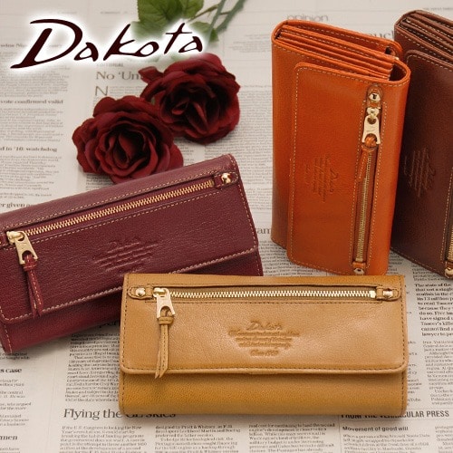 ダコタ Dakota モデルノ 長財布 30449(35089) 2.オレンジ 34x34 レディース