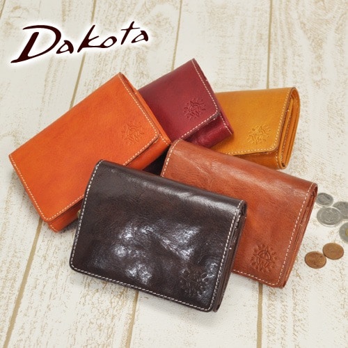 ダコタ Dakota フォンス 二つ折り財布 30551(35891) 2.レッド 30x30 レディース