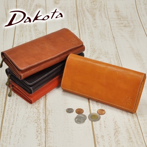 ダコタ Dakota フォンス 長財布 30552(35892) 6.マスタード 53x53 レディース