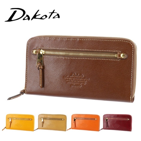 ダコタ Dakota モデルノ ラウンドファスナー長財布 35097 34x34 2.オレンジ レディース