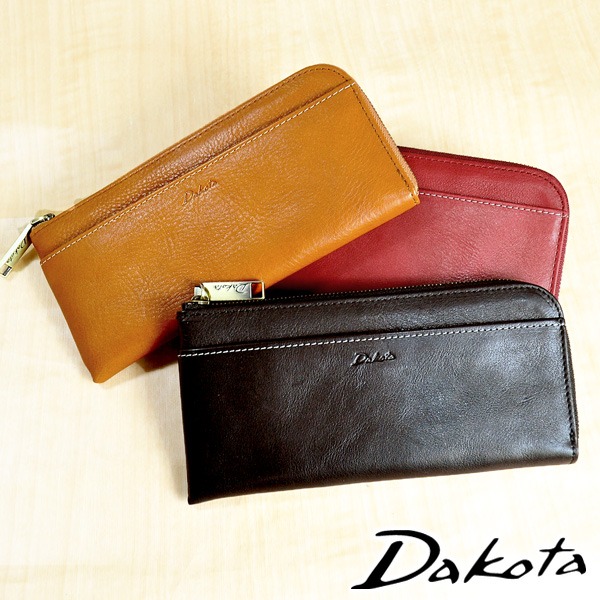 ダコタ Dakota ラルゴ L字ファスナー長財布 30581(35881) 3.キャメル 45x45 レディース