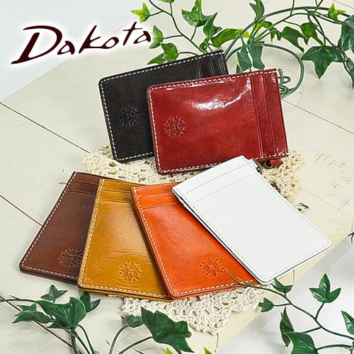 ダコタ Dakota フォンス カードケース 30559(35899) 6.マスタード 53x53 レディース