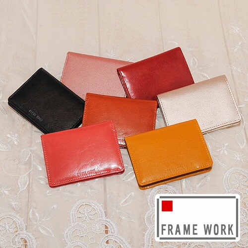 フレームワーク FRAME WORK パスケース 定期入れ グロス 42010 (47010) 4.ピンクレディース