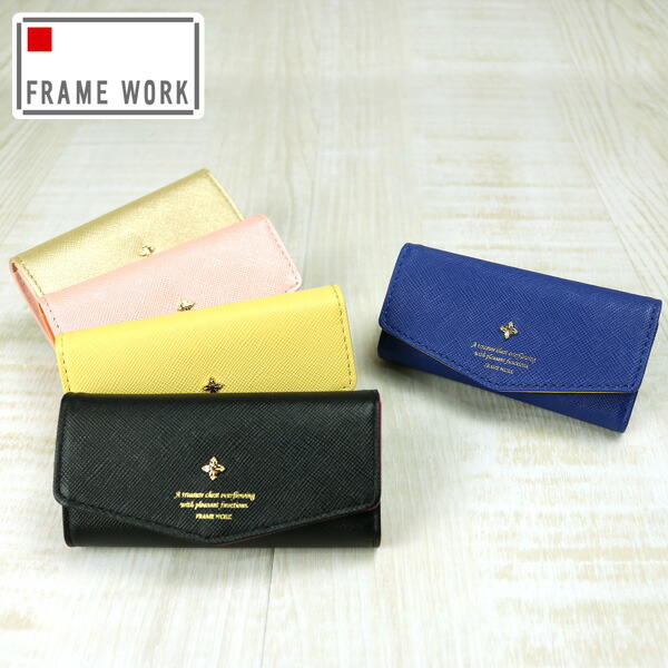 フレームワーク FRAME WORK キーケース アンサンブル 47613 2.ゴールドレディース