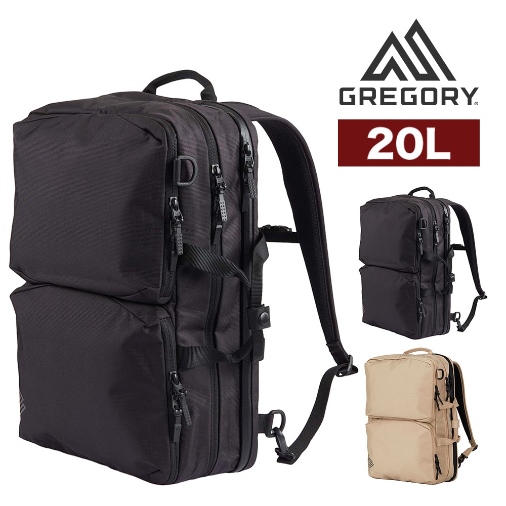 グレゴリー 3WAYビジネスバッグ ショルダーバッグ リュックサック GREGORY コミューター コミュート3ウェイ 20L B4 メンズ レディース 送料無料 誕生日プレゼント ギフト ラッピング無料 【正規代理店】 1.ブラック -99x190207082807