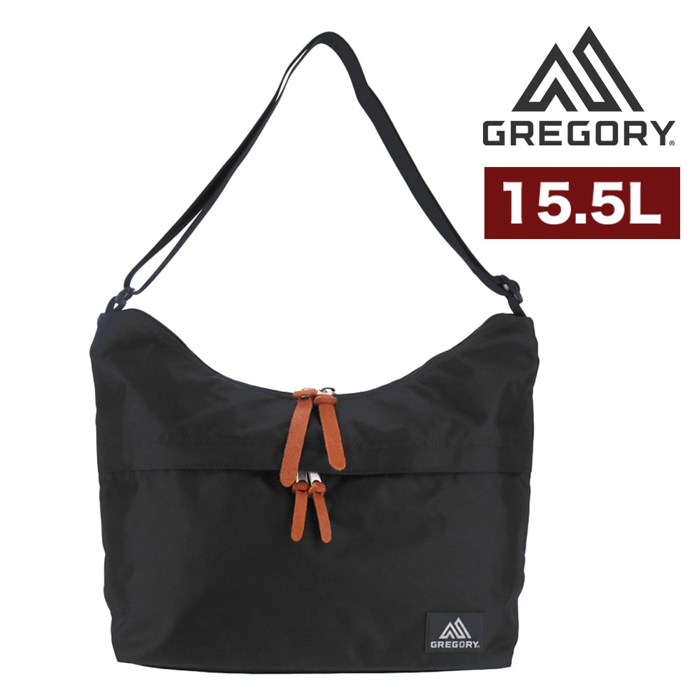 グレゴリー バッグ ショルダーバッグ 斜めがけバッグ GREGORY クラシック スタンダードショルダー 15.5L A4 メンズ レディース キッズ 送料無料 誕生日プレゼント ギフト ラッピング無料 【正規代理店】 ブラック -190207107913