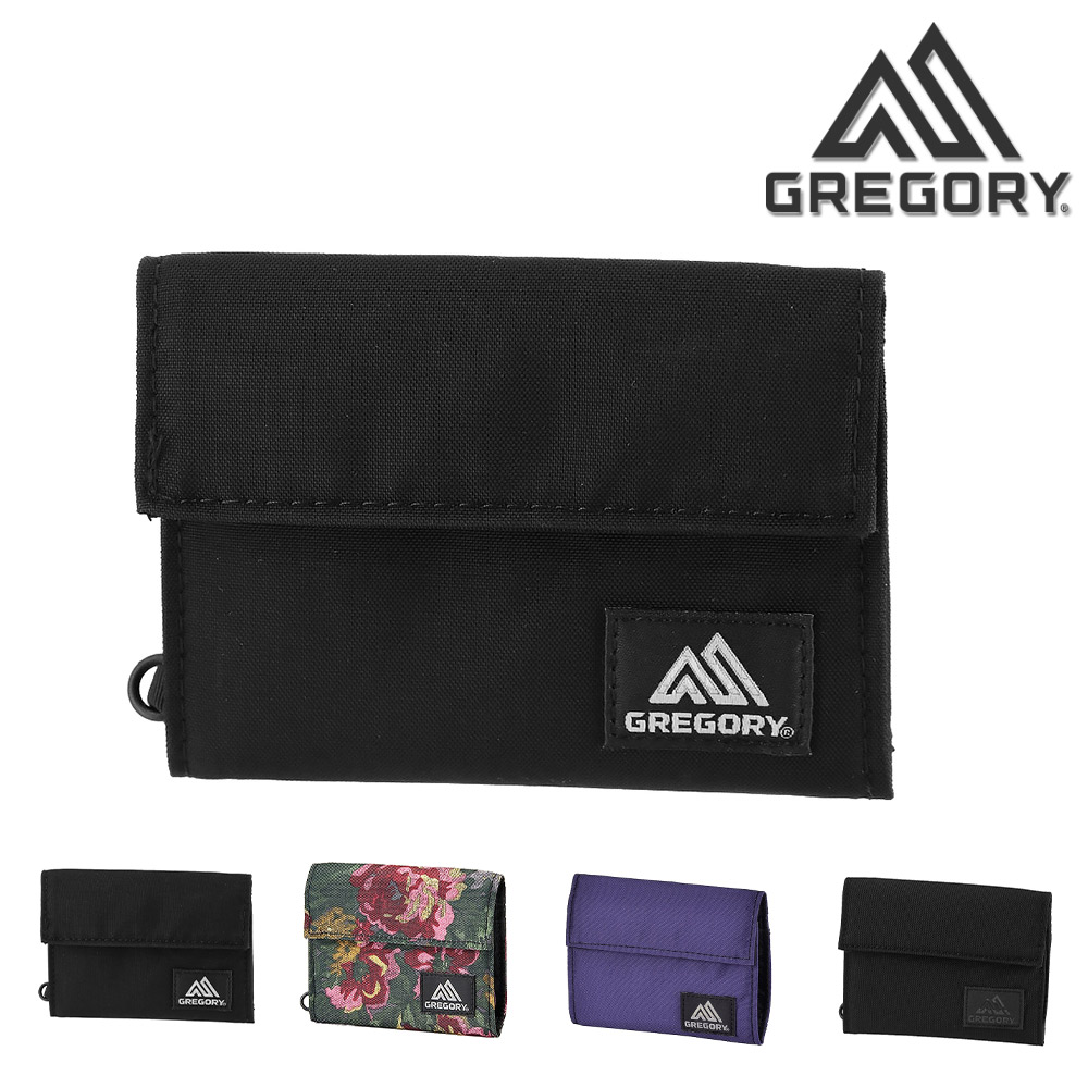 グレゴリー GREGORY 三つ折り財布 CLASSIC WALLET クラシックワレット 1.ブラック -190207114010 メンズ レディース