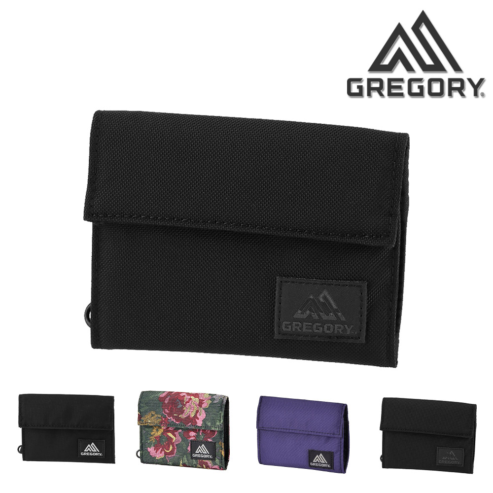 グレゴリー GREGORY 三つ折り財布 CLASSIC WALLET クラシックワレット 4.バリスティックブラックライト 【正規代理店】 -190207114034 メンズ レディース