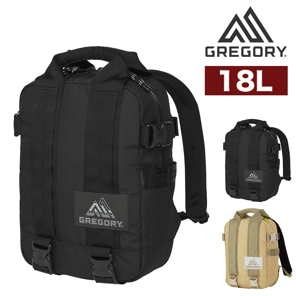 グレゴリー リュック デイパック バッグ トートバッグ 2WAY GREGORY ジョーブレーカーバックパック18 18L A4 メンズ レディース キッズ 送料無料 誕生日プレゼント ギフト ラッピング無料 【正規代理店】 1.ジェットブラック -190207130188