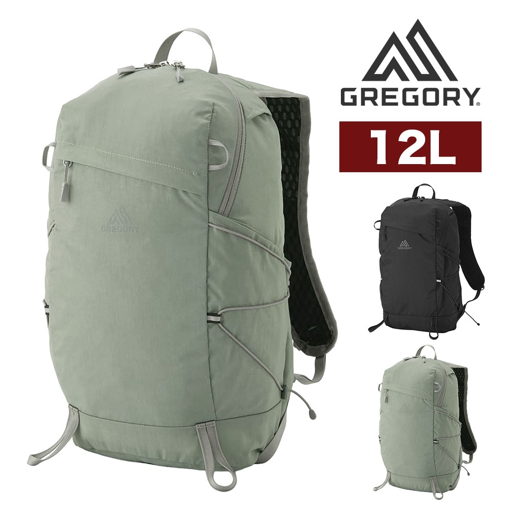 グレゴリー リュック 12L A4 ハイドレーション対応 GREGORY レイブン12 2.シャドウグレー -190207132465