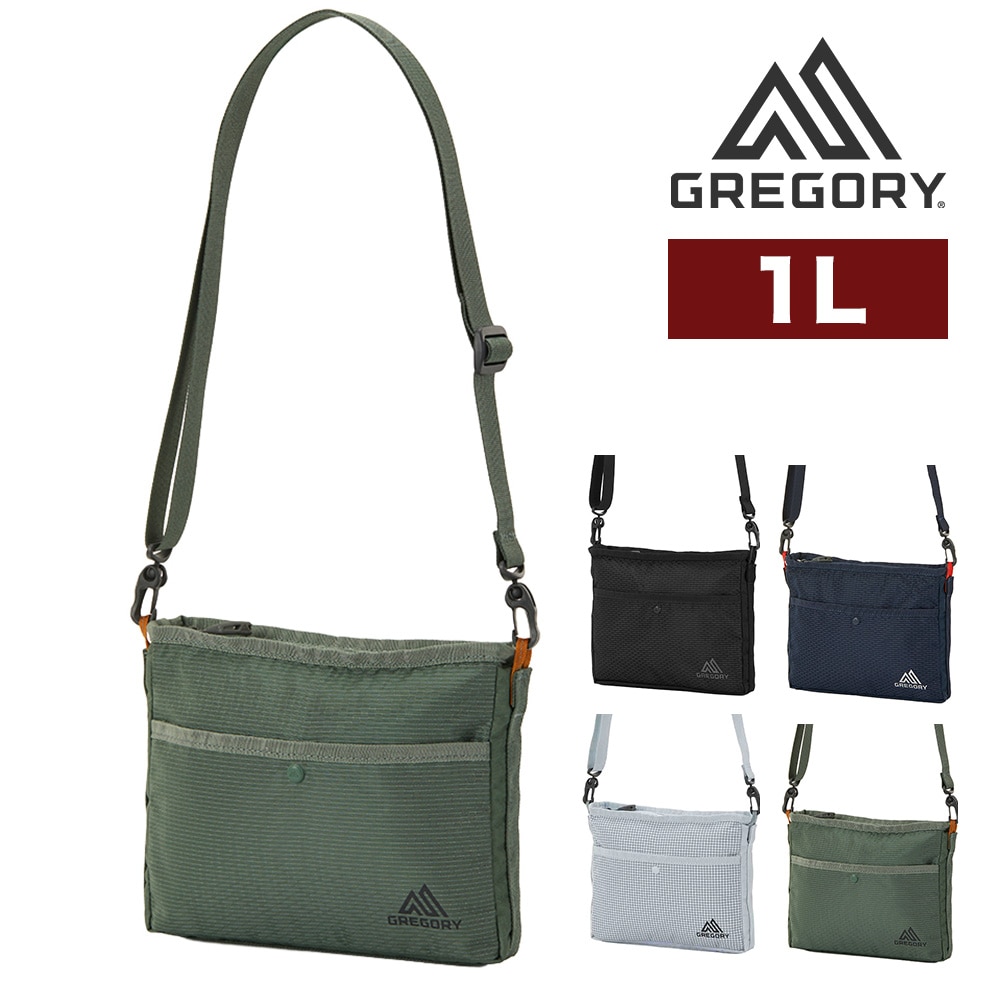 グレゴリー ショルダーバッグ サコッシュ 2WAY ポーチ 1L B6 GREGORY ナノサコッシュ 4.テレイングリーン -190207142037