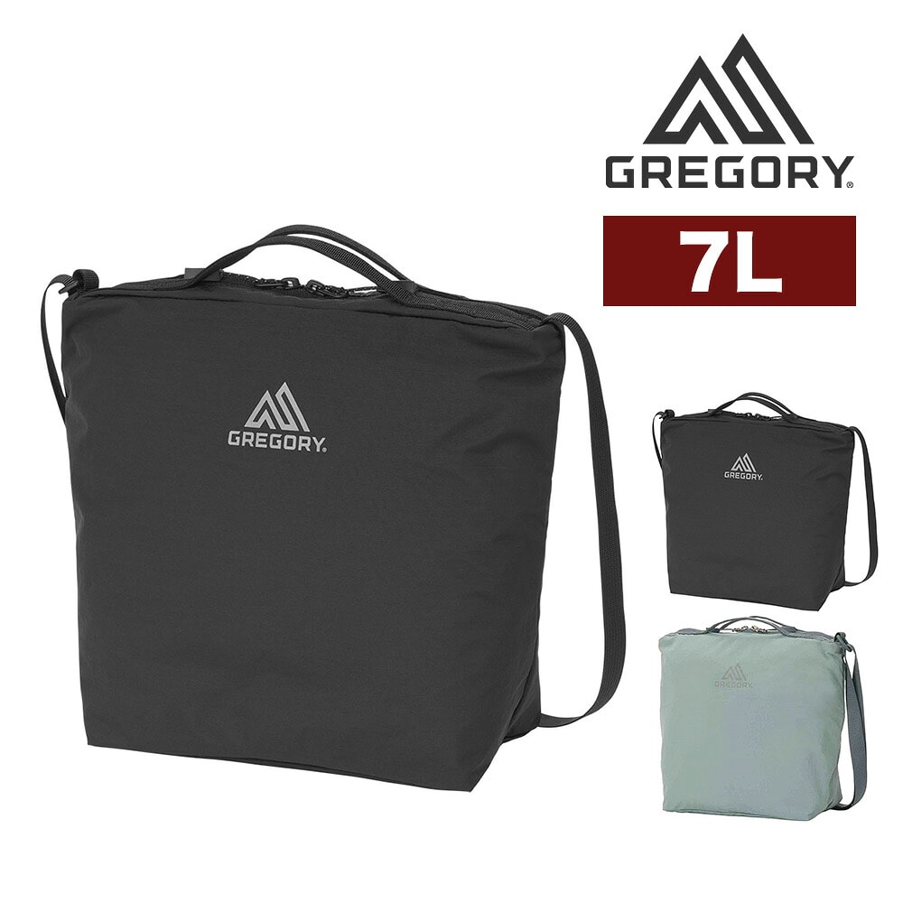 グレゴリー ショルダーバッグ 斜め掛け メッセンジャーバッグ 7L A5対応 GREGORY エアロライトクロスボディ メンズ レディース キッズ 送料無料 誕生日プレゼント ギフト ラッピング無料 正規代理店 1.ブラック -190207143195