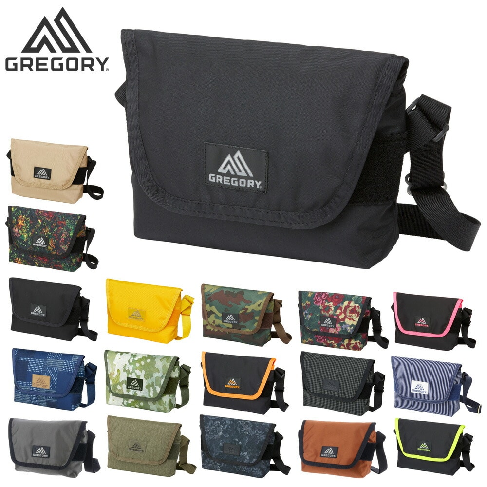 グレゴリー GREGORY ショルダーバッグ CLASSIC クラシック TEENY MESSENGER ティーニーメッセンジャー 1.ブラック 99x190207021950 メンズ レディース