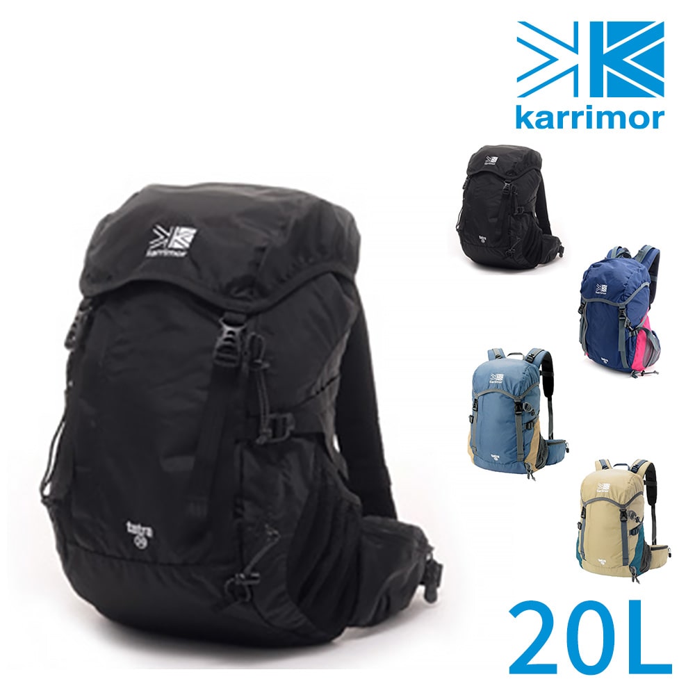 カリマー karrimor リュックサック alpine×trekking アルパイン×トレッキング タトラ20 tatra 20 1.ブラック 99x085597 メンズ レディース