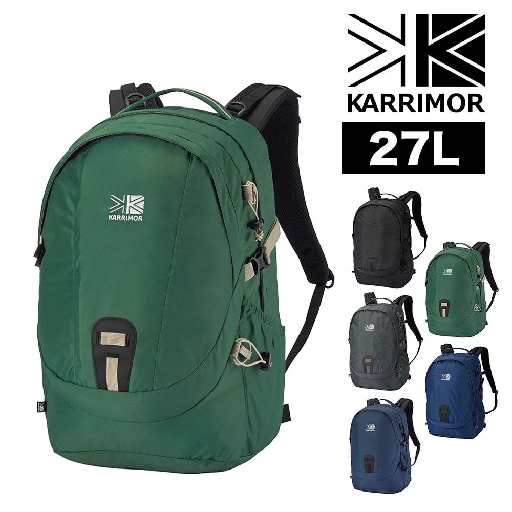 カリマー リュック 27L KARRIMOR イクリプス27 4.フォレストグリーン -501210-8060