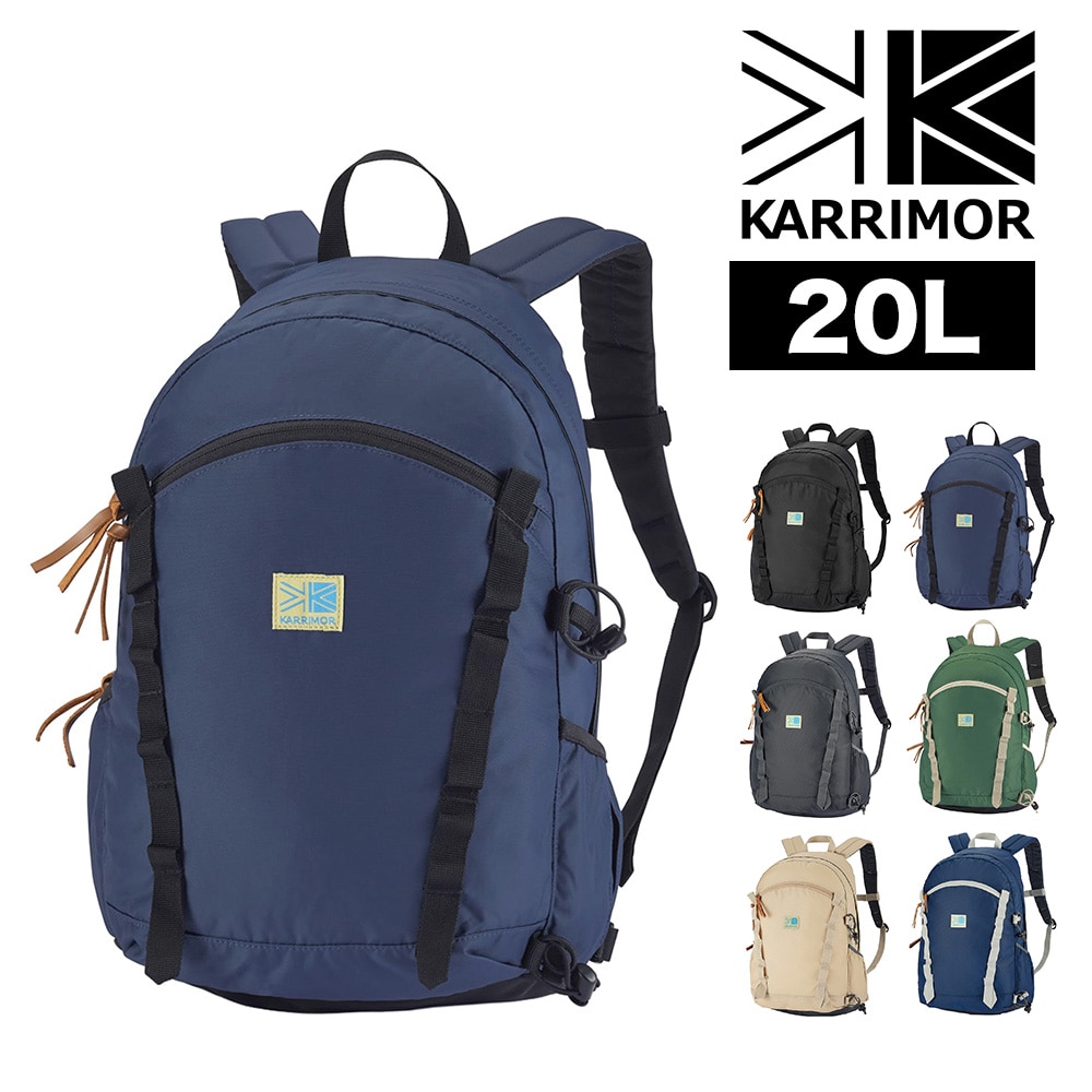 カリマー リュック 20L KARRIMOR VTデイパックF 4.ミッドナイト -501220-5040