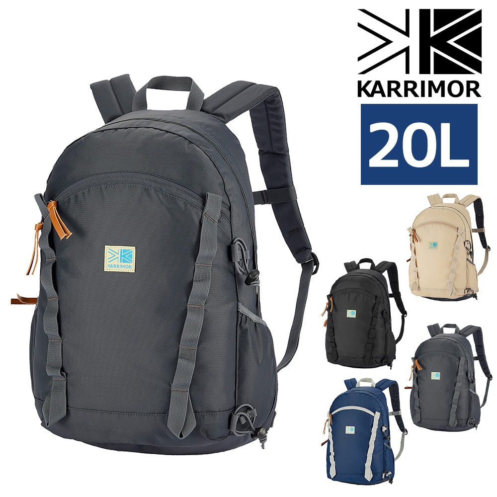 カリマー バッグ リュックサック デイパック バックパック KARRIMOR ライフスタイル VTデイパックF 20L B4 A4 メンズ レディース 誕生日プレゼント ギフト 【正規代理店】 3.ダークチャコール -5012201210