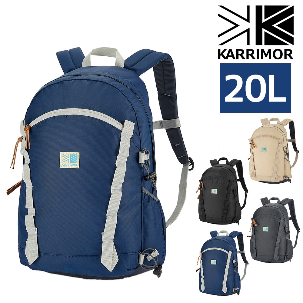 カリマー バッグ リュックサック デイパック バックパック KARRIMOR ライフスタイル VTデイパックF 20L B4 A4 メンズ レディース 誕生日プレゼント ギフト 【正規代理店】 2.ネイビー -5012205000