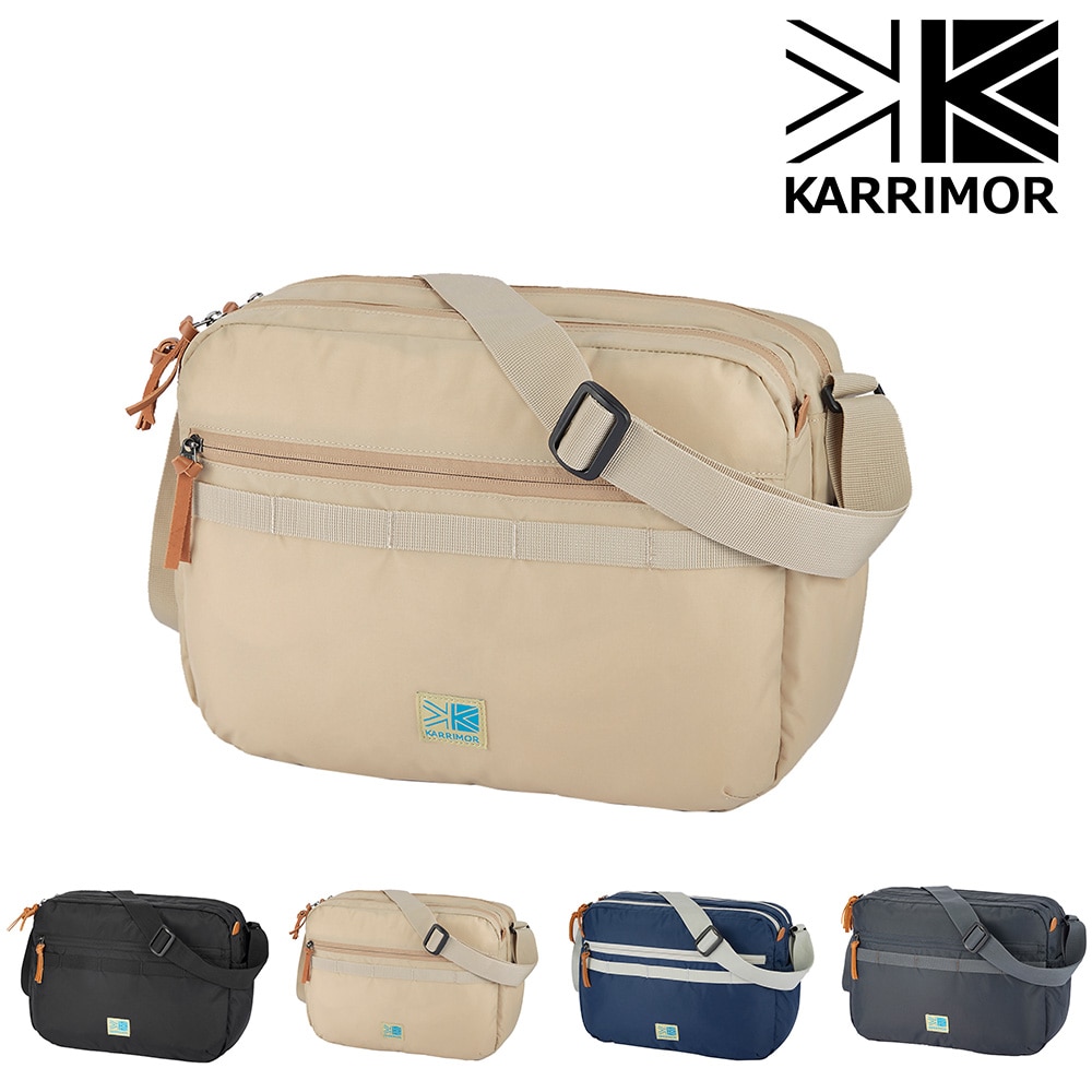 カリマー バッグ ショルダーバッグ 斜め掛けバッグ サブバッグ KARRIMOR ライフスタイル VTショルダーR 15L A4 B5 メンズ レディース 誕生日プレゼント 正規代理店 4.ペールカーキ -5012210820