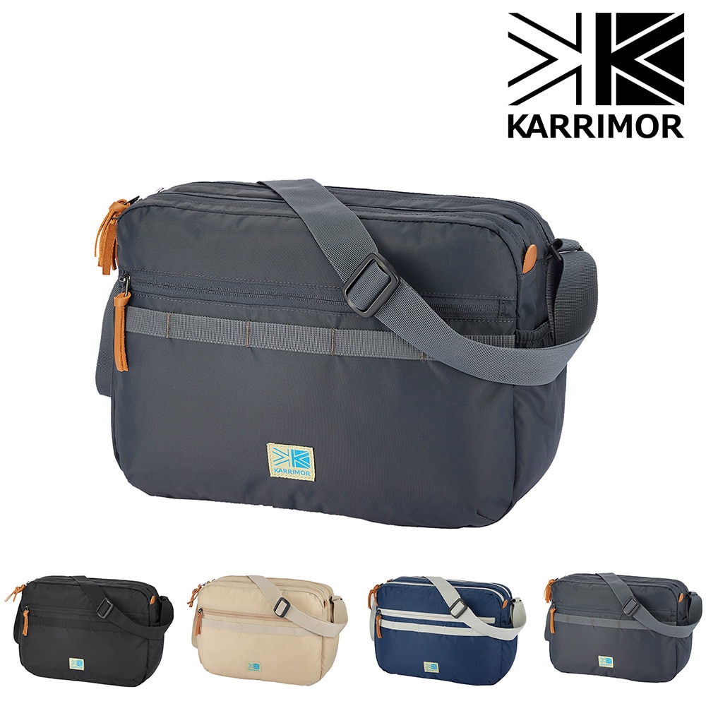 カリマー バッグ ショルダーバッグ 斜め掛けバッグ サブバッグ KARRIMOR ライフスタイル VTショルダーR 15L A4 B5 メンズ レディース 誕生日プレゼント 正規代理店 3.ダークチャコール -5012211210