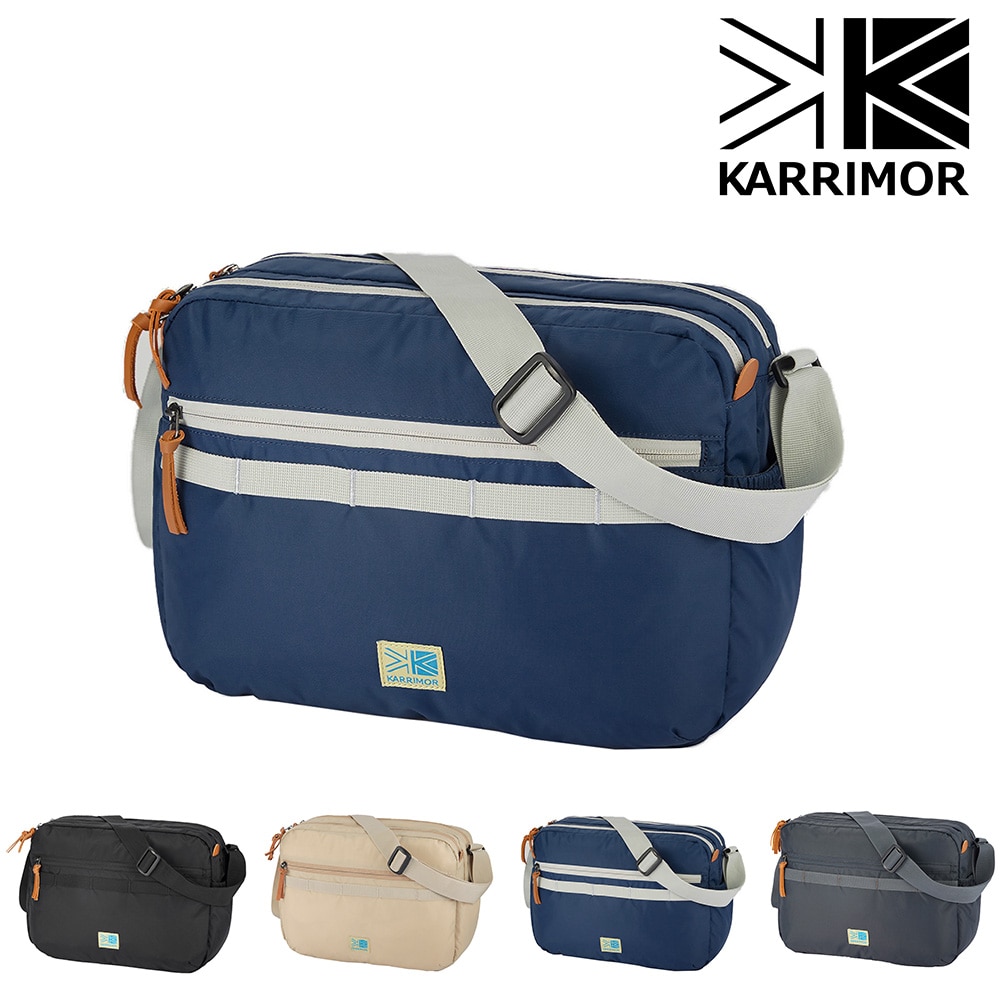 カリマー バッグ ショルダーバッグ 斜め掛けバッグ サブバッグ KARRIMOR ライフスタイル VTショルダーR 15L A4 B5 メンズ レディース 誕生日プレゼント 正規代理店 2.ネイビー -5012215000