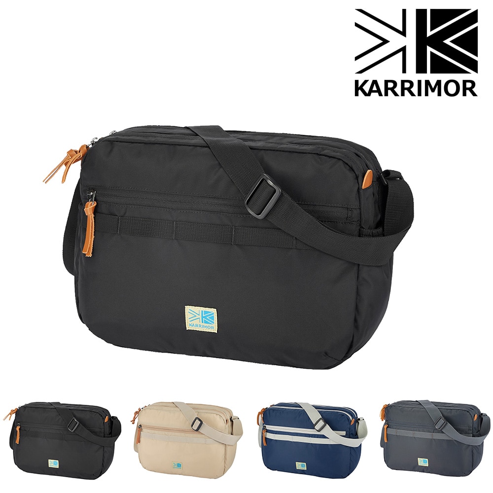 カリマー バッグ ショルダーバッグ 斜め掛けバッグ サブバッグ KARRIMOR ライフスタイル VTショルダーR 15L A4 B5 メンズ レディース 誕生日プレゼント 正規代理店 1.ブラック -5012219000