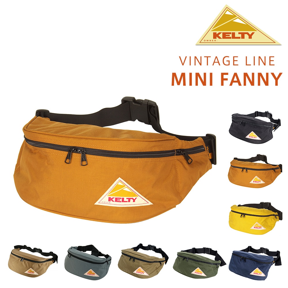 ケルティ KELTY ウエストバッグ VINTAGE MINI FANNY ミニファニー 32591825 2.キャラメル -99x1825caramel メンズ レディース
