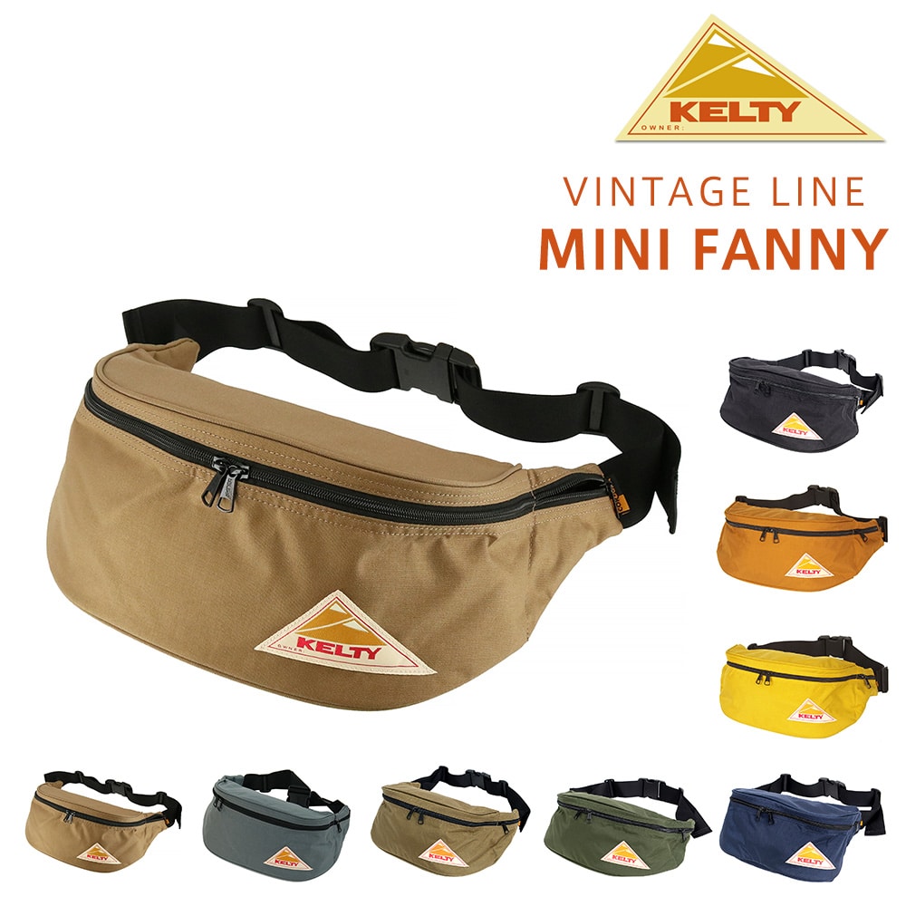 ケルティ KELTY ウエストバッグ VINTAGE MINI FANNY ミニファニー 32591825 8.モカ -99x1825mocha メンズ レディース
