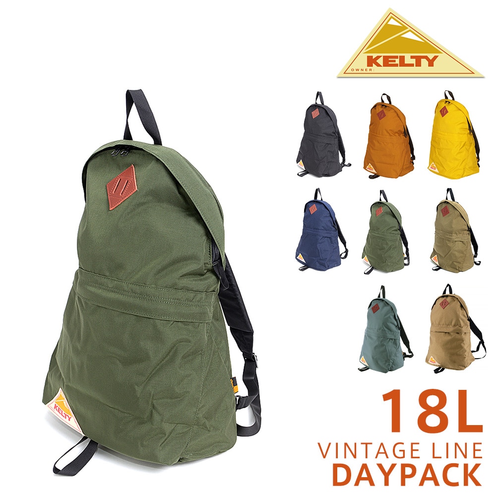 ケルティ KELTY リュックサック VINTAGE DAYPACK デイパック 32591918 5.オリーブ -99x1918olive メンズ レディース