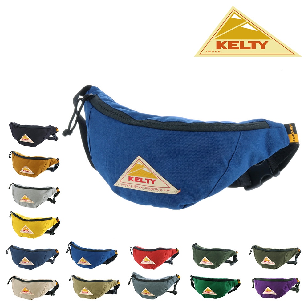 ケルティ KELTY ウエストバッグ ボディバッグ ファニーパック MICRO CURVE FANNY マイクロカーブファニー 2286 2592286 6.ニューブルー 99x2286newblue メンズ レディース