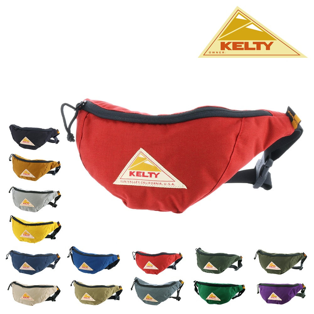 ケルティ KELTY ウエストバッグ ボディバッグ ファニーパック MICRO CURVE FANNY マイクロカーブファニー 2286 2592286 7.ニューレッド 99x2286newred メンズ レディース