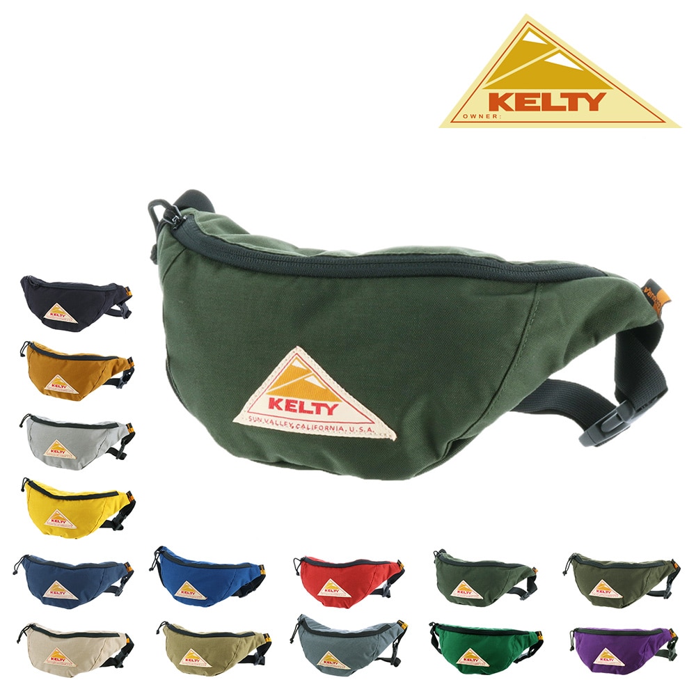 ケルティ KELTY ウエストバッグ ボディバッグ ファニーパック MICRO CURVE FANNY マイクロカーブファニー 2286 2592286 8.オリーブ 99x2286olive メンズ レディース