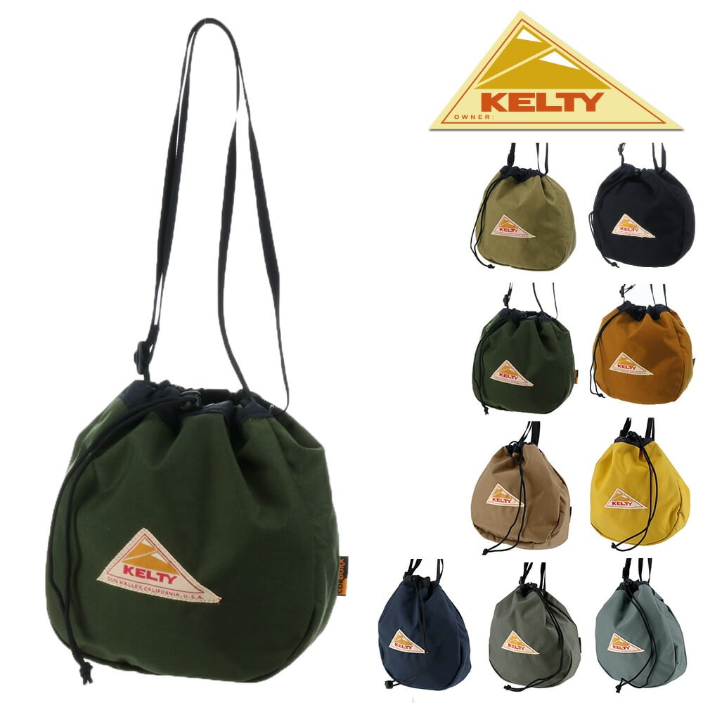 ケルティ KELTY ショルダーバッグ VINTAGE ヴィンテージ KINCHAKU SHOULDER キンチャクショルダー 2592354 5.オリーブ - 99x2354olive メンズ レディース