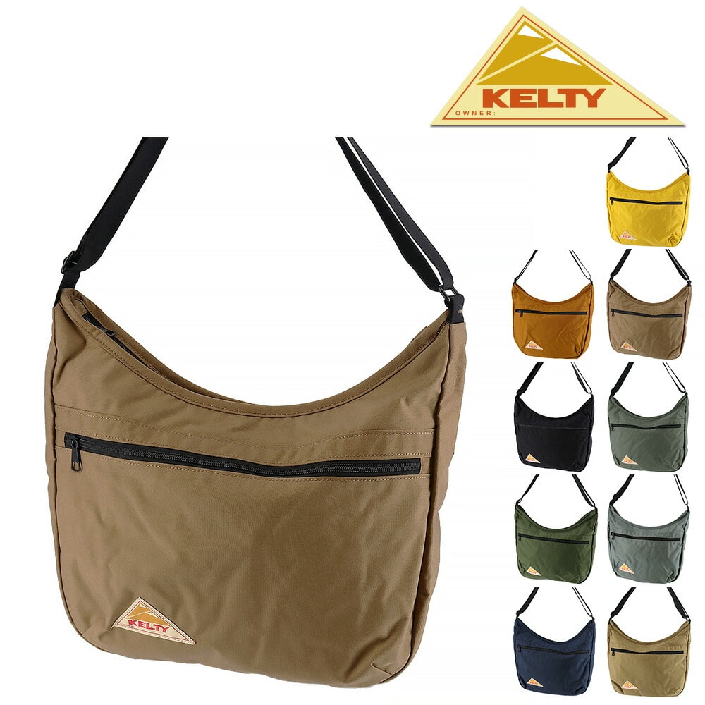 ケルティ KELTY ショルダーバッグ VINTAGE ヴィンテージ CURVE SHOULDER M 2.0 カーブショルダーM2.0 250322 9.モカ - 99x250322mocha メンズ レディース
