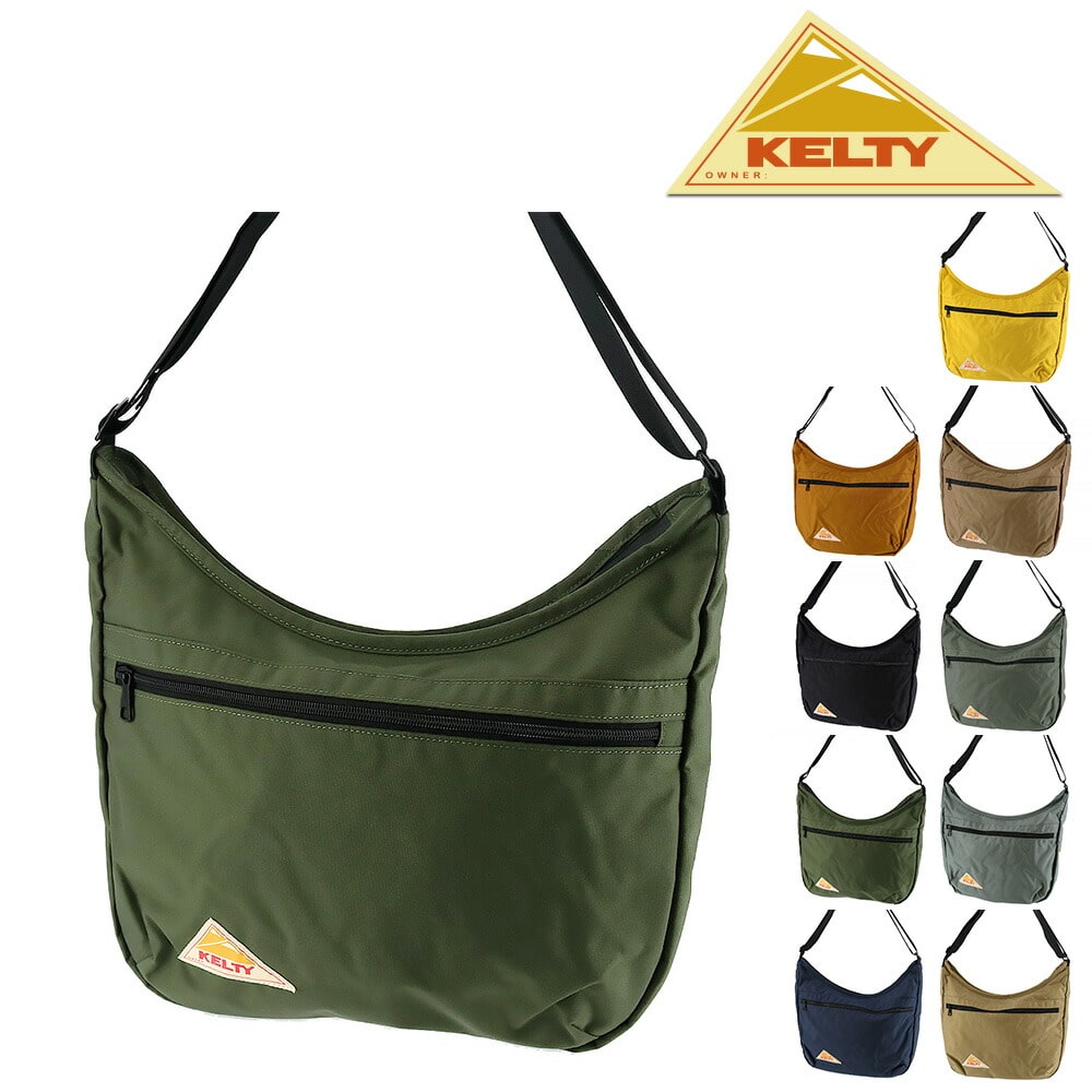 ケルティ KELTY ショルダーバッグ VINTAGE ヴィンテージ CURVE SHOULDER M 2.0 カーブショルダーM2.0 250322 5.オリーブ - 99x250322olive メンズ レディース